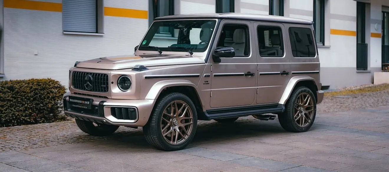 Mercedes-AMG G 63 in Satin-Rosé